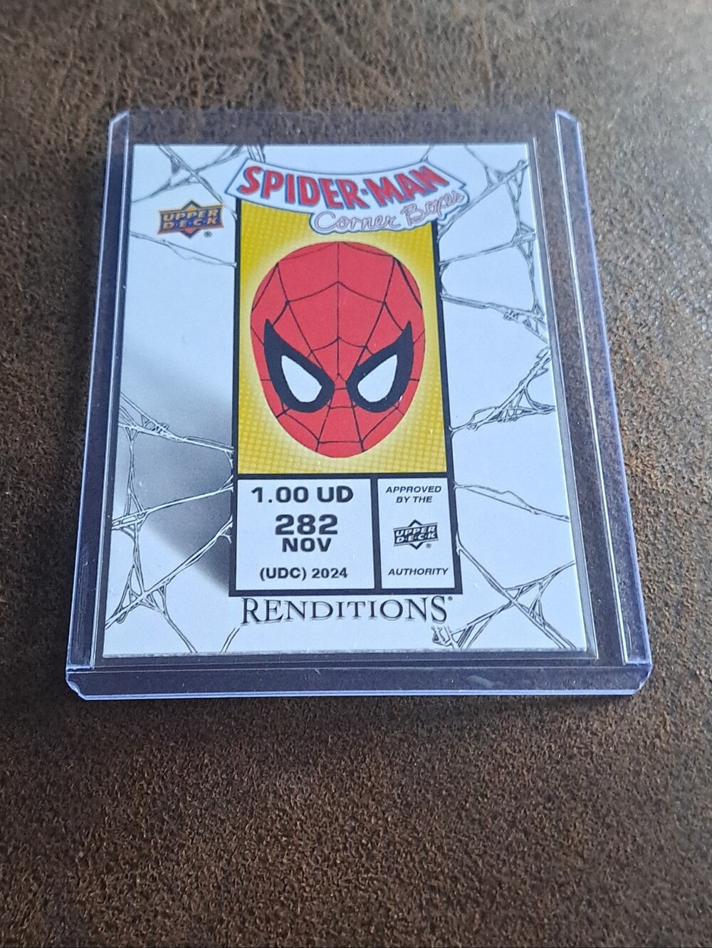 2/16🎈Marvel Renditions Spider-Man Corner Boxes CB-42